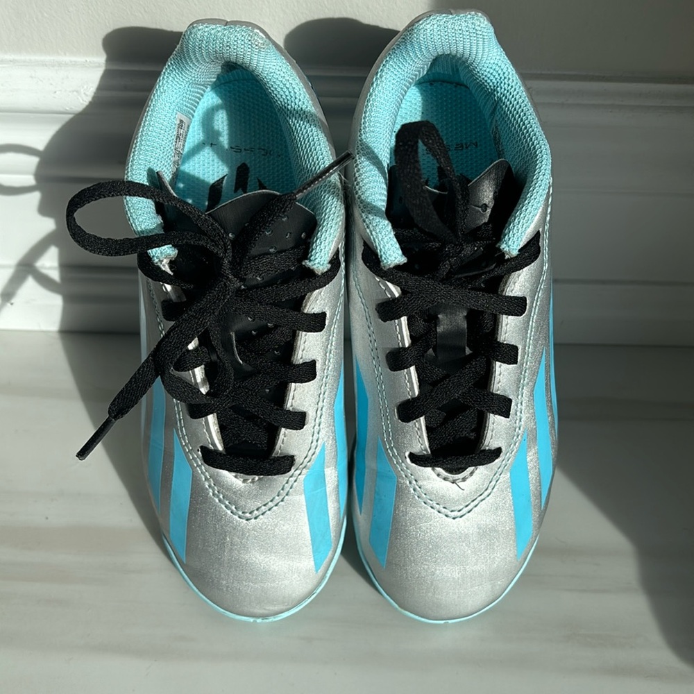 adidas Kids' X Crazy fast Messi indoor soccer shoes